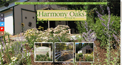 Desktop Screenshot of harmonyoaksfarm.com