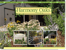 Tablet Screenshot of harmonyoaksfarm.com